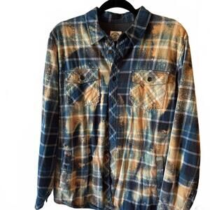 Voyager Unisex Medium Plaid Button-Up Shirt Jacket